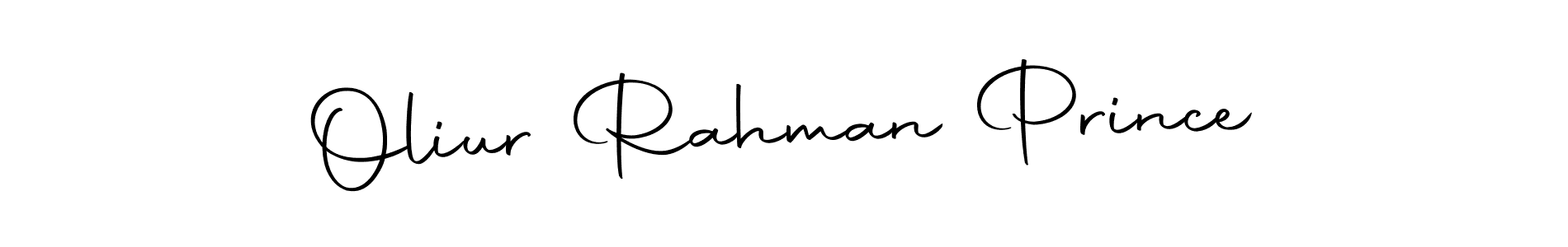 Oliur Rahman Prince stylish signature style. Best Handwritten Sign (Autography-DOLnW) for my name. Handwritten Signature Collection Ideas for my name Oliur Rahman Prince. Oliur Rahman Prince signature style 10 images and pictures png