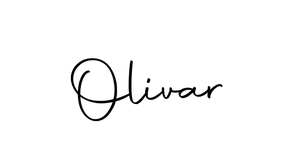 Make a beautiful signature design for name Olivar. With this signature (Autography-DOLnW) style, you can create a handwritten signature for free. Olivar signature style 10 images and pictures png