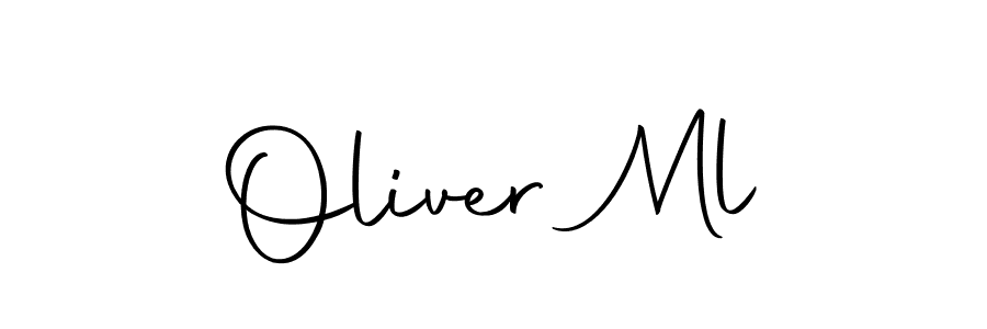 Use a signature maker to create a handwritten signature online. With this signature software, you can design (Autography-DOLnW) your own signature for name Oliver Ml. Oliver Ml signature style 10 images and pictures png