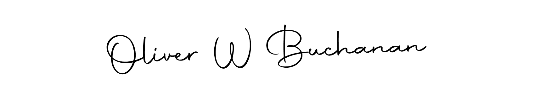 The best way (Autography-DOLnW) to make a short signature is to pick only two or three words in your name. The name Oliver W Buchanan include a total of six letters. For converting this name. Oliver W Buchanan signature style 10 images and pictures png