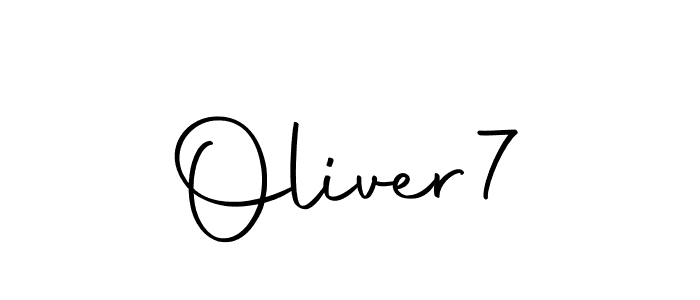 Make a beautiful signature design for name Oliver7. Use this online signature maker to create a handwritten signature for free. Oliver7 signature style 10 images and pictures png