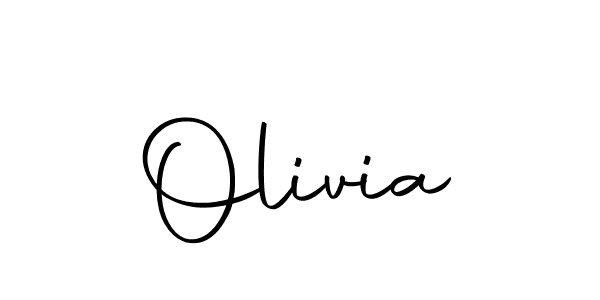 Create a beautiful signature design for name Olivia. With this signature (Autography-DOLnW) fonts, you can make a handwritten signature for free. Olivia signature style 10 images and pictures png