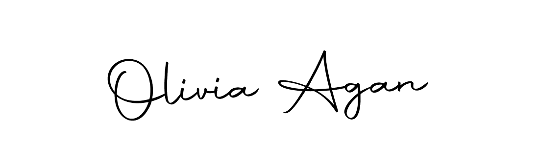 You should practise on your own different ways (Autography-DOLnW) to write your name (Olivia Agan) in signature. don't let someone else do it for you. Olivia Agan signature style 10 images and pictures png
