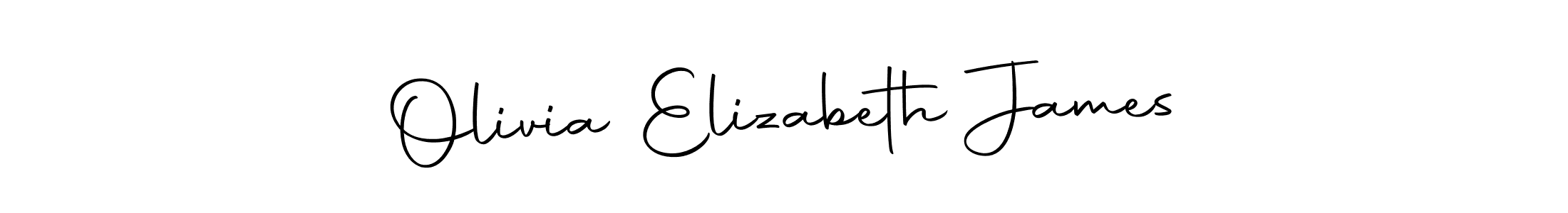 Similarly Autography-DOLnW is the best handwritten signature design. Signature creator online .You can use it as an online autograph creator for name Olivia Elizabeth James. Olivia Elizabeth James signature style 10 images and pictures png