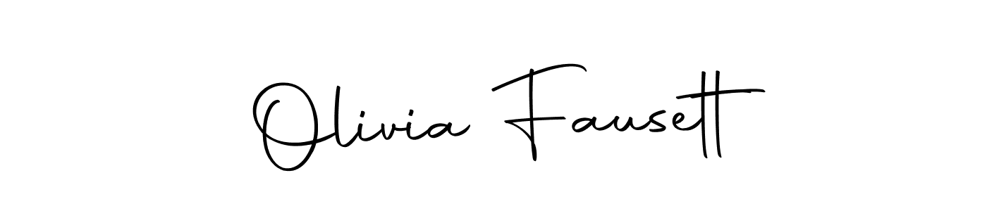 Create a beautiful signature design for name Olivia Fausett. With this signature (Autography-DOLnW) fonts, you can make a handwritten signature for free. Olivia Fausett signature style 10 images and pictures png