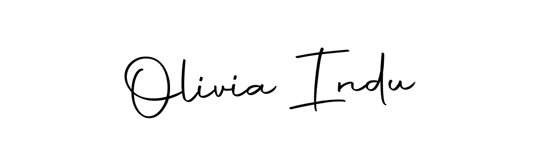 How to make Olivia Indu signature? Autography-DOLnW is a professional autograph style. Create handwritten signature for Olivia Indu name. Olivia Indu signature style 10 images and pictures png