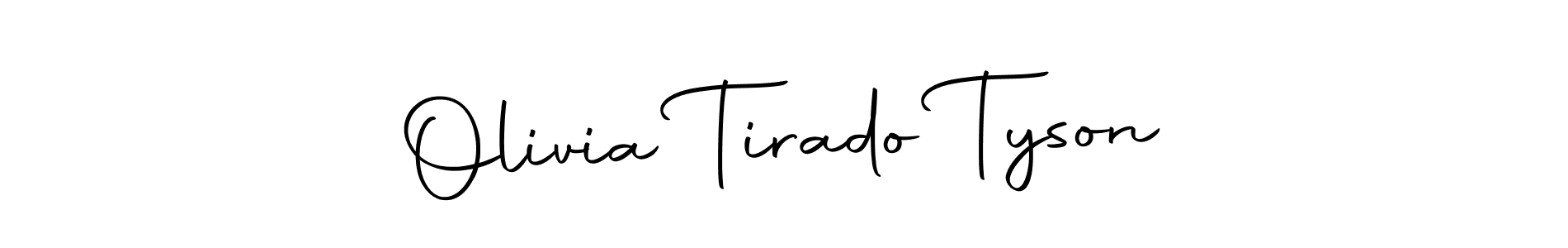 Use a signature maker to create a handwritten signature online. With this signature software, you can design (Autography-DOLnW) your own signature for name Olivia Tirado Tyson. Olivia Tirado Tyson signature style 10 images and pictures png