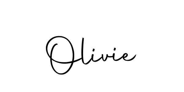 You should practise on your own different ways (Autography-DOLnW) to write your name (Olivie) in signature. don't let someone else do it for you. Olivie signature style 10 images and pictures png