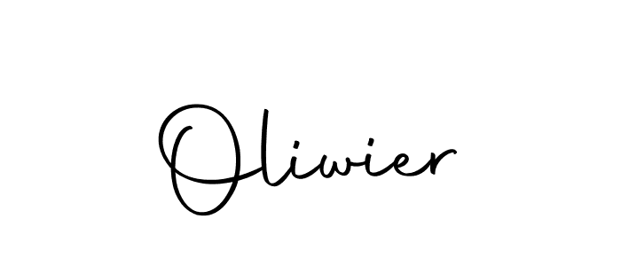 Oliwier stylish signature style. Best Handwritten Sign (Autography-DOLnW) for my name. Handwritten Signature Collection Ideas for my name Oliwier. Oliwier signature style 10 images and pictures png