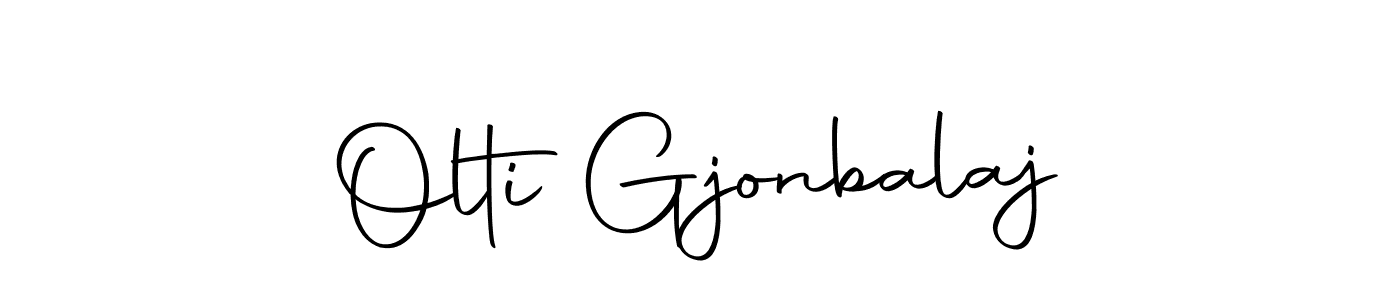 Create a beautiful signature design for name Olti Gjonbalaj. With this signature (Autography-DOLnW) fonts, you can make a handwritten signature for free. Olti Gjonbalaj signature style 10 images and pictures png