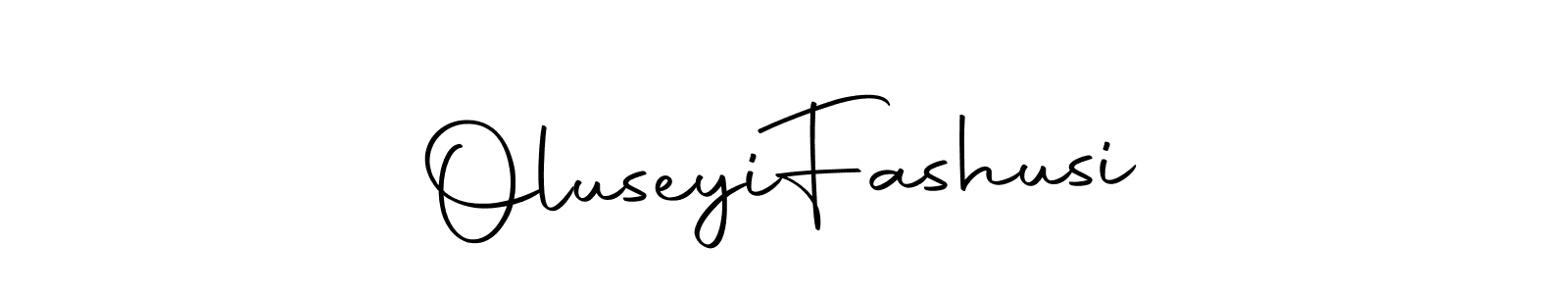 Make a short Oluseyi  Fashusi signature style. Manage your documents anywhere anytime using Autography-DOLnW. Create and add eSignatures, submit forms, share and send files easily. Oluseyi  Fashusi signature style 10 images and pictures png