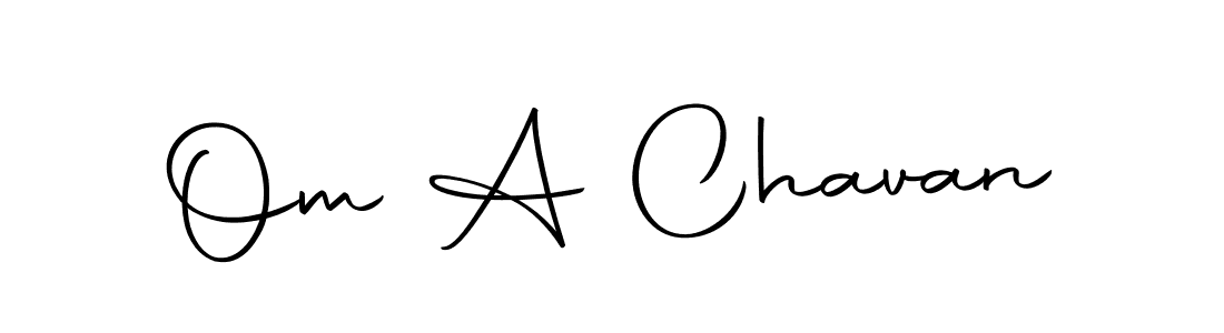 The best way (Autography-DOLnW) to make a short signature is to pick only two or three words in your name. The name Om A Chavan include a total of six letters. For converting this name. Om A Chavan signature style 10 images and pictures png