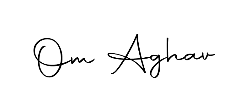 It looks lik you need a new signature style for name Om Aghav. Design unique handwritten (Autography-DOLnW) signature with our free signature maker in just a few clicks. Om Aghav signature style 10 images and pictures png