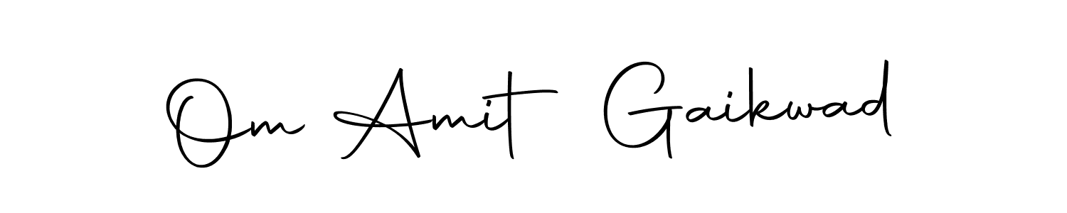 Make a beautiful signature design for name Om Amit Gaikwad. Use this online signature maker to create a handwritten signature for free. Om Amit Gaikwad signature style 10 images and pictures png