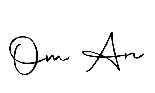 Autography-DOLnW is a professional signature style that is perfect for those who want to add a touch of class to their signature. It is also a great choice for those who want to make their signature more unique. Get Om An name to fancy signature for free. Om An signature style 10 images and pictures png