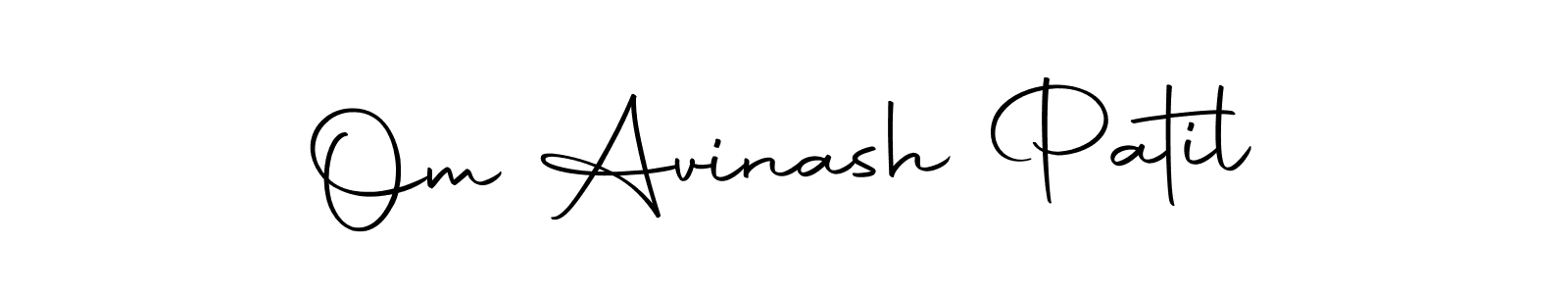 Also we have Om Avinash Patil name is the best signature style. Create professional handwritten signature collection using Autography-DOLnW autograph style. Om Avinash Patil signature style 10 images and pictures png