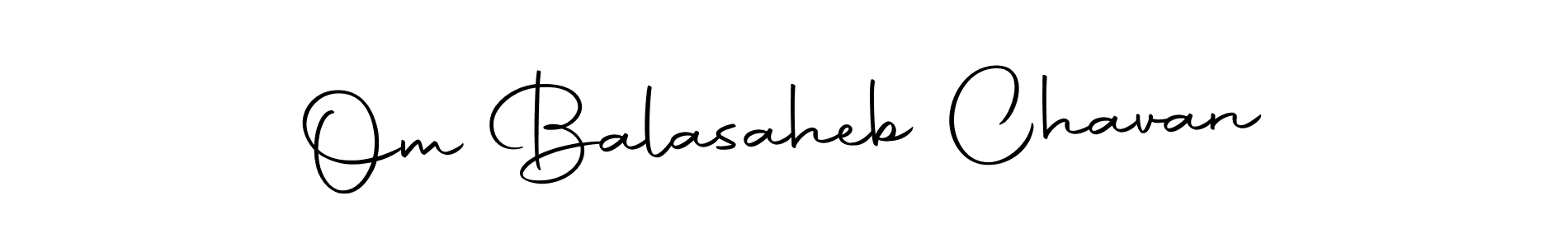 You should practise on your own different ways (Autography-DOLnW) to write your name (Om Balasaheb Chavan) in signature. don't let someone else do it for you. Om Balasaheb Chavan signature style 10 images and pictures png