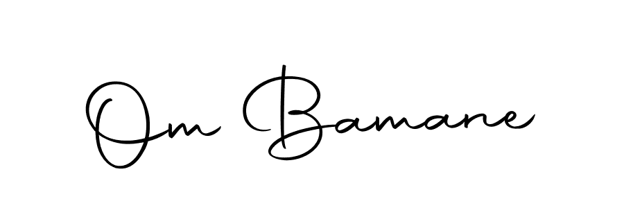 This is the best signature style for the Om Bamane name. Also you like these signature font (Autography-DOLnW). Mix name signature. Om Bamane signature style 10 images and pictures png
