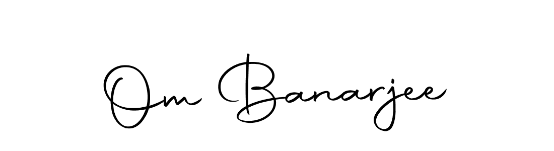 if you are searching for the best signature style for your name Om Banarjee. so please give up your signature search. here we have designed multiple signature styles  using Autography-DOLnW. Om Banarjee signature style 10 images and pictures png