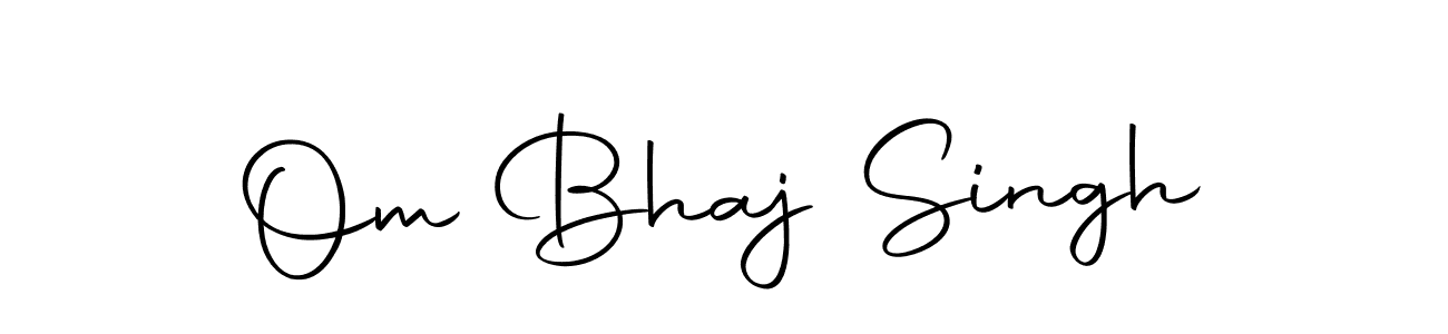 How to make Om Bhaj Singh signature? Autography-DOLnW is a professional autograph style. Create handwritten signature for Om Bhaj Singh name. Om Bhaj Singh signature style 10 images and pictures png