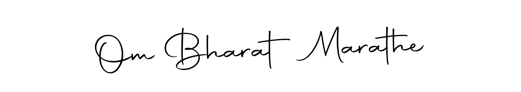 if you are searching for the best signature style for your name Om Bharat Marathe. so please give up your signature search. here we have designed multiple signature styles  using Autography-DOLnW. Om Bharat Marathe signature style 10 images and pictures png