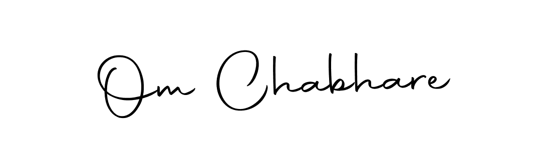 Make a beautiful signature design for name Om Chabhare. Use this online signature maker to create a handwritten signature for free. Om Chabhare signature style 10 images and pictures png