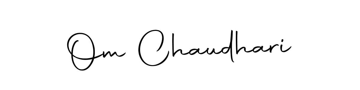 You can use this online signature creator to create a handwritten signature for the name Om Chaudhari. This is the best online autograph maker. Om Chaudhari signature style 10 images and pictures png