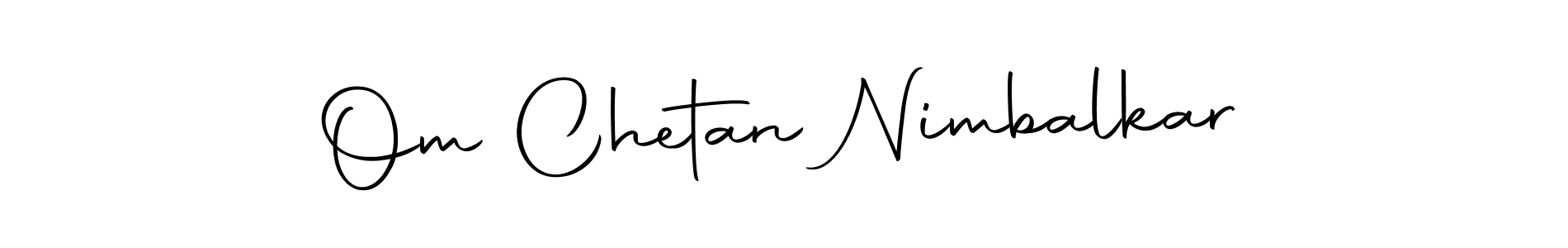 Om Chetan Nimbalkar stylish signature style. Best Handwritten Sign (Autography-DOLnW) for my name. Handwritten Signature Collection Ideas for my name Om Chetan Nimbalkar. Om Chetan Nimbalkar signature style 10 images and pictures png
