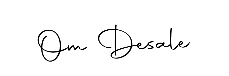 This is the best signature style for the Om Desale name. Also you like these signature font (Autography-DOLnW). Mix name signature. Om Desale signature style 10 images and pictures png