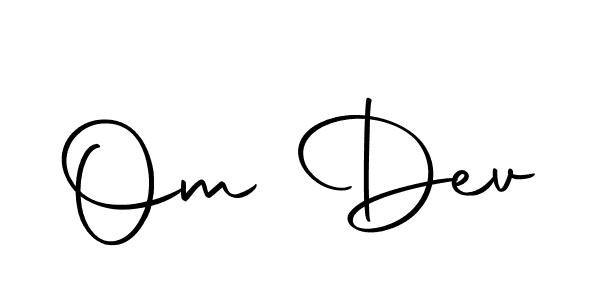 You can use this online signature creator to create a handwritten signature for the name Om Dev. This is the best online autograph maker. Om Dev signature style 10 images and pictures png