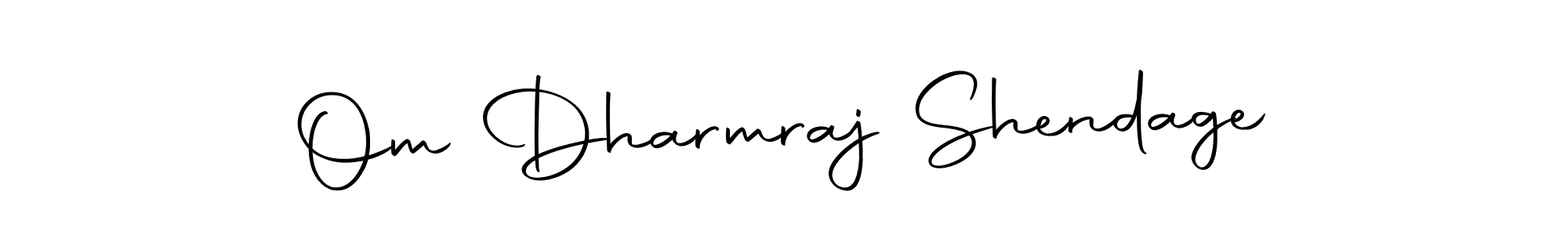 The best way (Autography-DOLnW) to make a short signature is to pick only two or three words in your name. The name Om Dharmraj Shendage include a total of six letters. For converting this name. Om Dharmraj Shendage signature style 10 images and pictures png