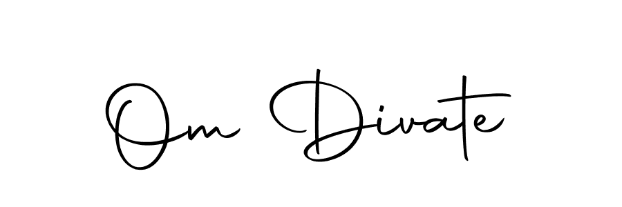 You can use this online signature creator to create a handwritten signature for the name Om Divate. This is the best online autograph maker. Om Divate signature style 10 images and pictures png