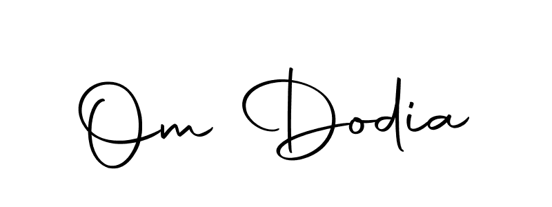 You should practise on your own different ways (Autography-DOLnW) to write your name (Om Dodia) in signature. don't let someone else do it for you. Om Dodia signature style 10 images and pictures png