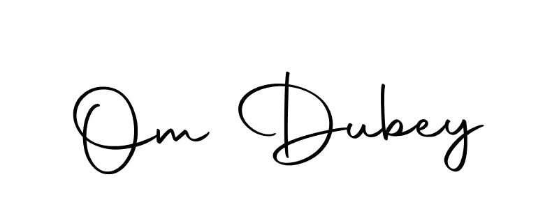 Make a beautiful signature design for name Om Dubey. With this signature (Autography-DOLnW) style, you can create a handwritten signature for free. Om Dubey signature style 10 images and pictures png