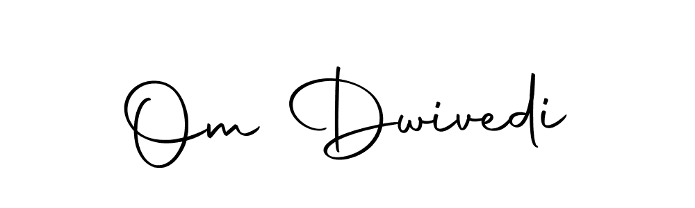 Design your own signature with our free online signature maker. With this signature software, you can create a handwritten (Autography-DOLnW) signature for name Om Dwivedi. Om Dwivedi signature style 10 images and pictures png