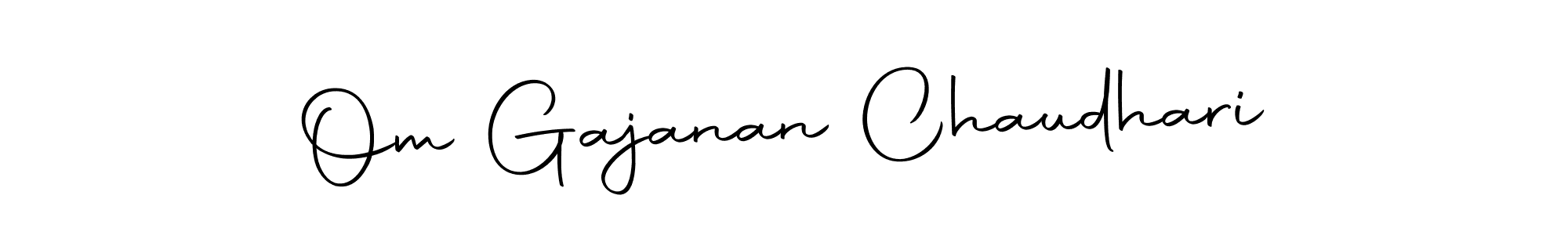 It looks lik you need a new signature style for name Om Gajanan Chaudhari. Design unique handwritten (Autography-DOLnW) signature with our free signature maker in just a few clicks. Om Gajanan Chaudhari signature style 10 images and pictures png