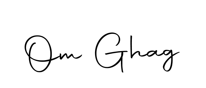 Make a beautiful signature design for name Om Ghag. With this signature (Autography-DOLnW) style, you can create a handwritten signature for free. Om Ghag signature style 10 images and pictures png