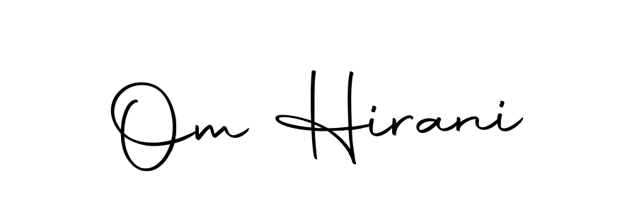 How to make Om Hirani signature? Autography-DOLnW is a professional autograph style. Create handwritten signature for Om Hirani name. Om Hirani signature style 10 images and pictures png