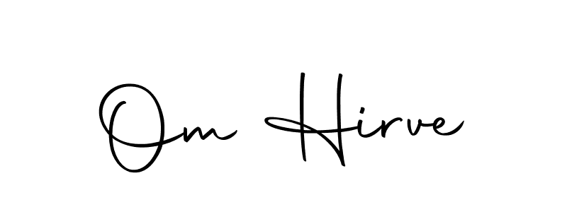 It looks lik you need a new signature style for name Om Hirve. Design unique handwritten (Autography-DOLnW) signature with our free signature maker in just a few clicks. Om Hirve signature style 10 images and pictures png