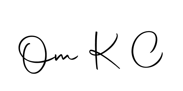 The best way (Autography-DOLnW) to make a short signature is to pick only two or three words in your name. The name Om K C include a total of six letters. For converting this name. Om K C signature style 10 images and pictures png