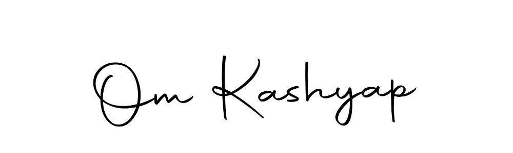 It looks lik you need a new signature style for name Om Kashyap. Design unique handwritten (Autography-DOLnW) signature with our free signature maker in just a few clicks. Om Kashyap signature style 10 images and pictures png