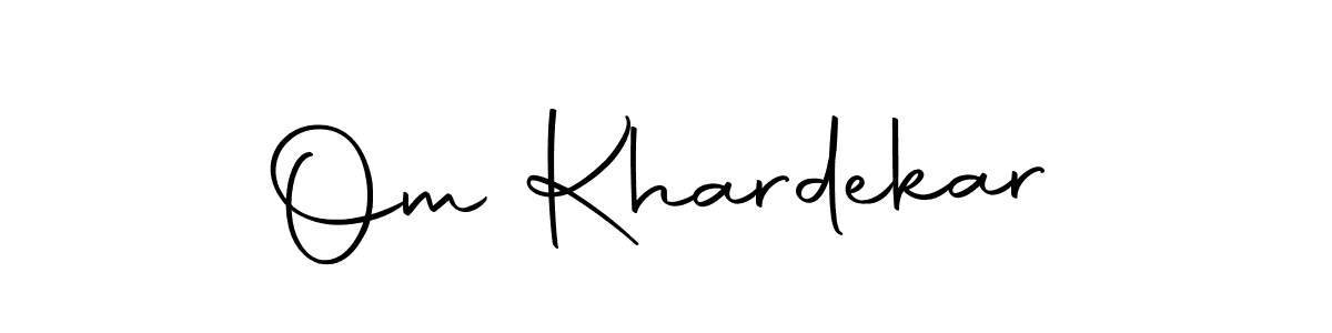 The best way (Autography-DOLnW) to make a short signature is to pick only two or three words in your name. The name Om Khardekar include a total of six letters. For converting this name. Om Khardekar signature style 10 images and pictures png