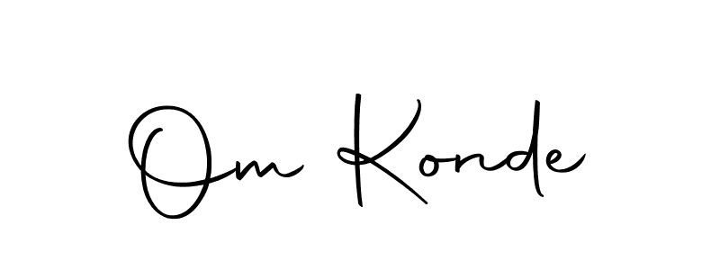 How to make Om Konde signature? Autography-DOLnW is a professional autograph style. Create handwritten signature for Om Konde name. Om Konde signature style 10 images and pictures png