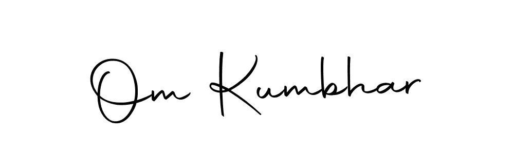 Also we have Om Kumbhar name is the best signature style. Create professional handwritten signature collection using Autography-DOLnW autograph style. Om Kumbhar signature style 10 images and pictures png