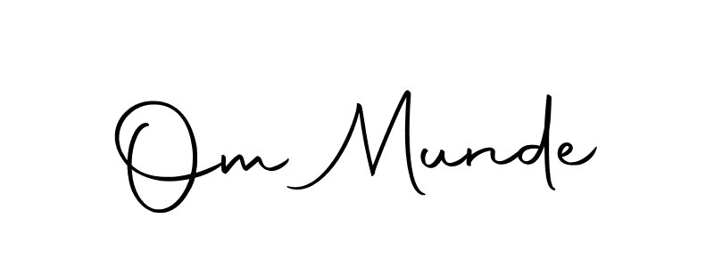 Autography-DOLnW is a professional signature style that is perfect for those who want to add a touch of class to their signature. It is also a great choice for those who want to make their signature more unique. Get Om Munde name to fancy signature for free. Om Munde signature style 10 images and pictures png