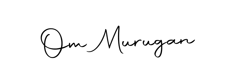 Make a beautiful signature design for name Om Murugan. With this signature (Autography-DOLnW) style, you can create a handwritten signature for free. Om Murugan signature style 10 images and pictures png