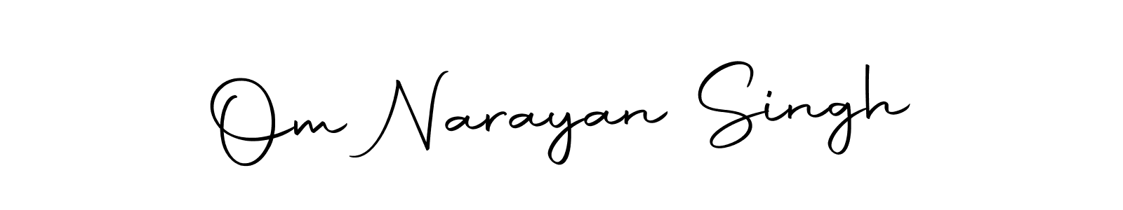 if you are searching for the best signature style for your name Om Narayan Singh. so please give up your signature search. here we have designed multiple signature styles  using Autography-DOLnW. Om Narayan Singh signature style 10 images and pictures png