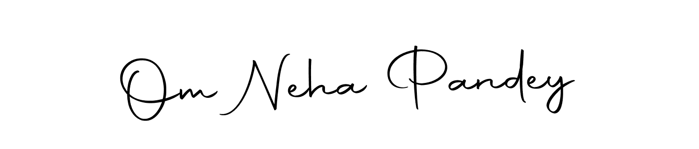 Use a signature maker to create a handwritten signature online. With this signature software, you can design (Autography-DOLnW) your own signature for name Om Neha Pandey. Om Neha Pandey signature style 10 images and pictures png