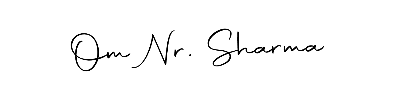 Make a beautiful signature design for name Om Nr. Sharma. Use this online signature maker to create a handwritten signature for free. Om Nr. Sharma signature style 10 images and pictures png