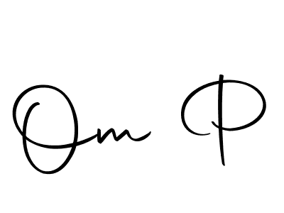 if you are searching for the best signature style for your name Om P. so please give up your signature search. here we have designed multiple signature styles  using Autography-DOLnW. Om P signature style 10 images and pictures png